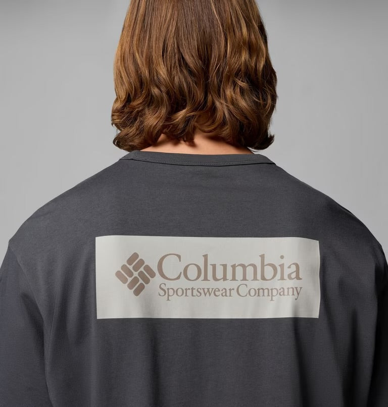 Columbia csc heavyweight iconic tee box logo