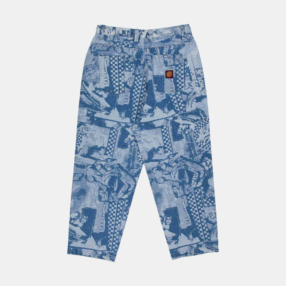 Santa Cruz big pants stonewash collage