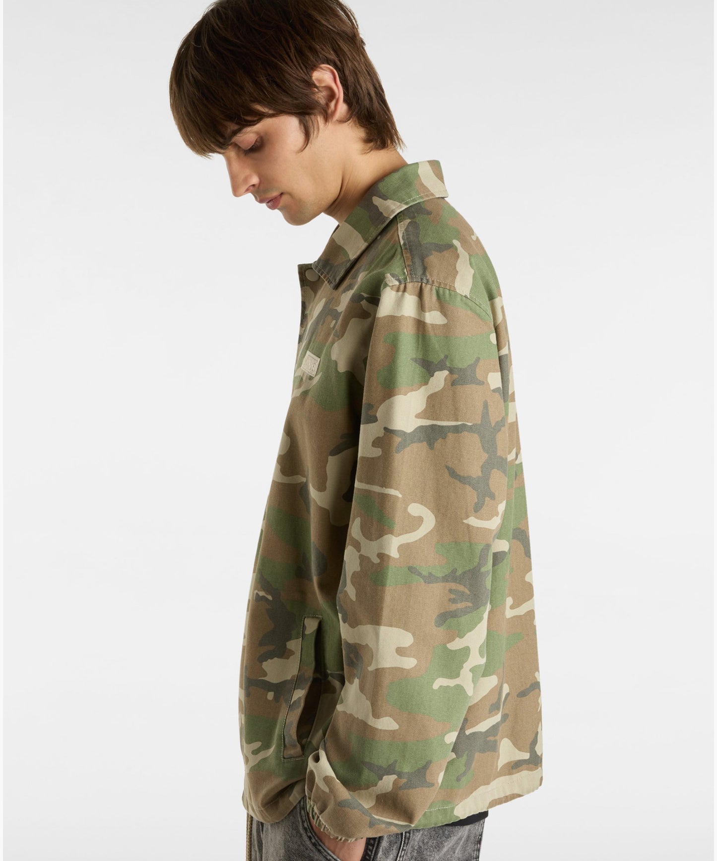 VANS TORREY CANVAS VINTAGE CAMO JACKET