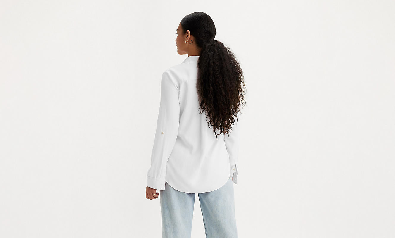 Levi’s Doreen utility shirt white