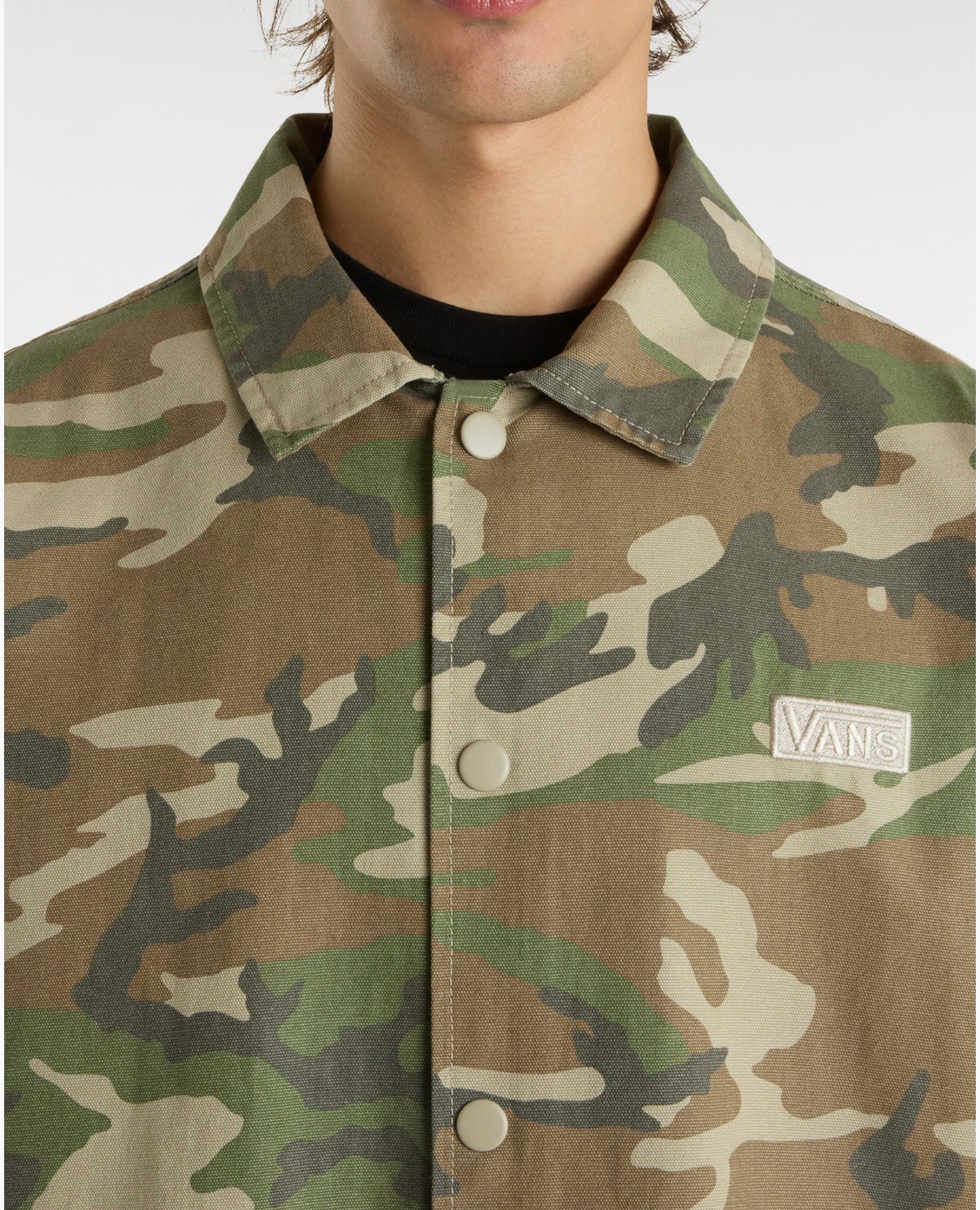 VANS TORREY CANVAS VINTAGE CAMO JACKET