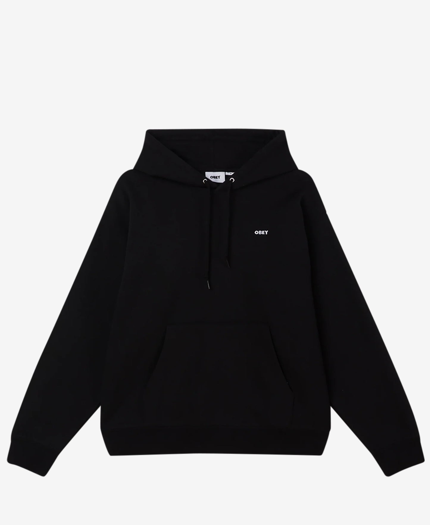 Obey icon stencil flame black