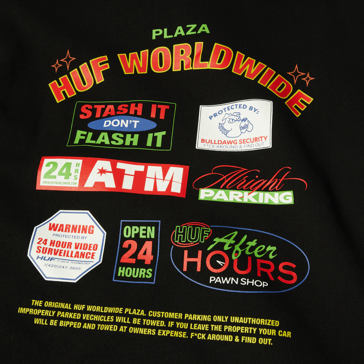 HUF promo pullover hoodie