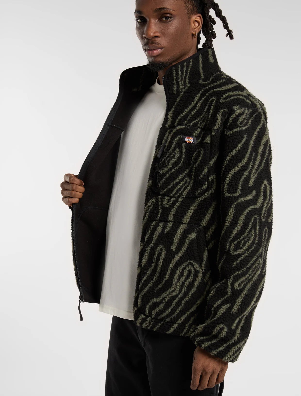 Dickies Pile stampato Mount Hope black