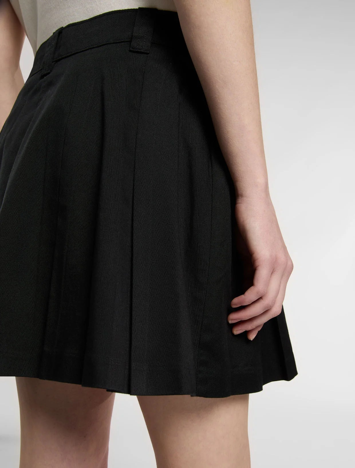 dickies union wrap skirt black
