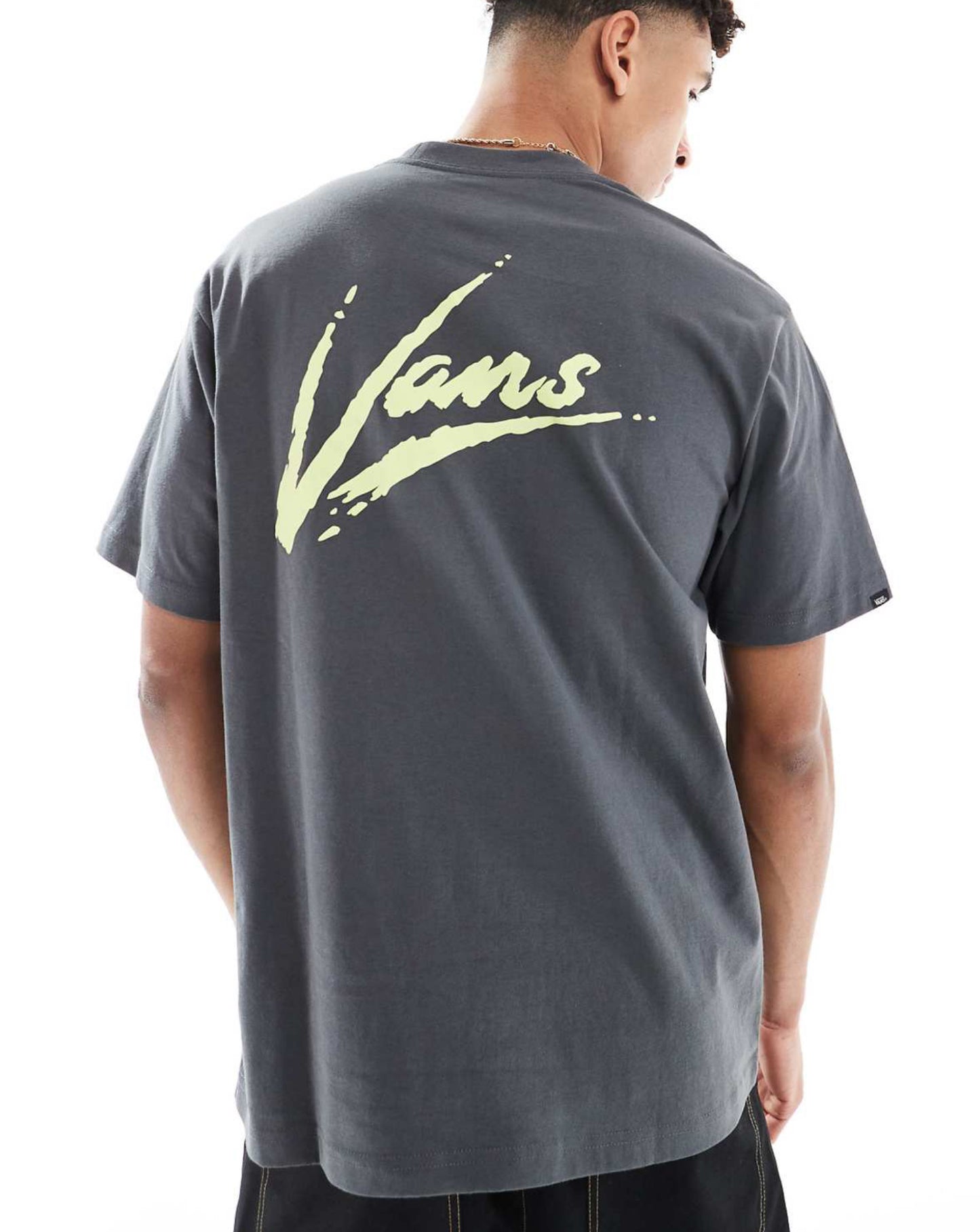 Vans brush script loose ss