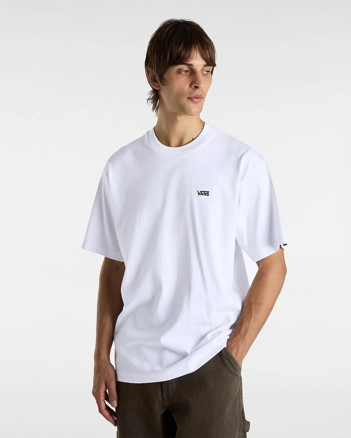 Vans left chest loose white