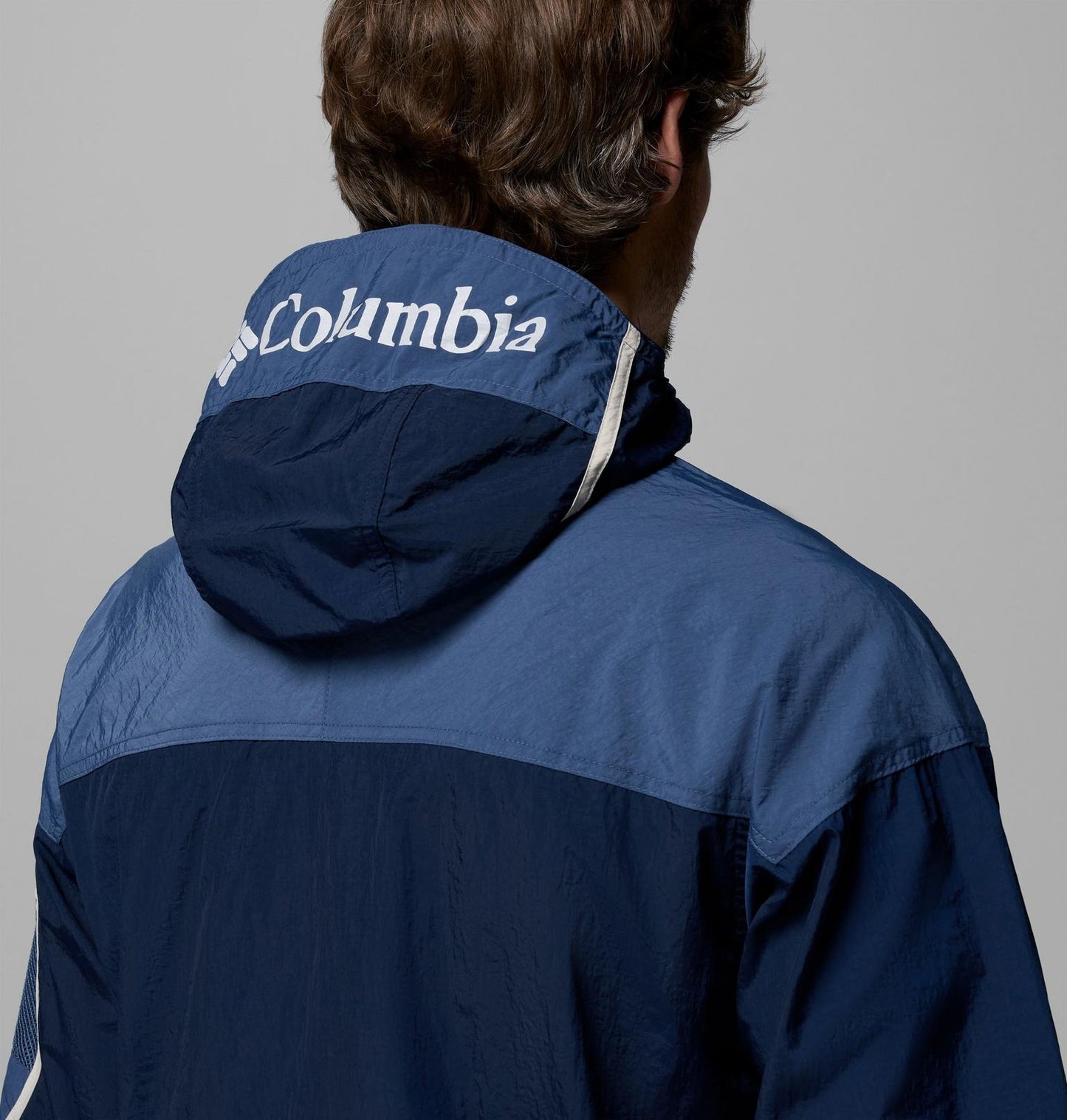 Columbia challenger windbreaker II blue