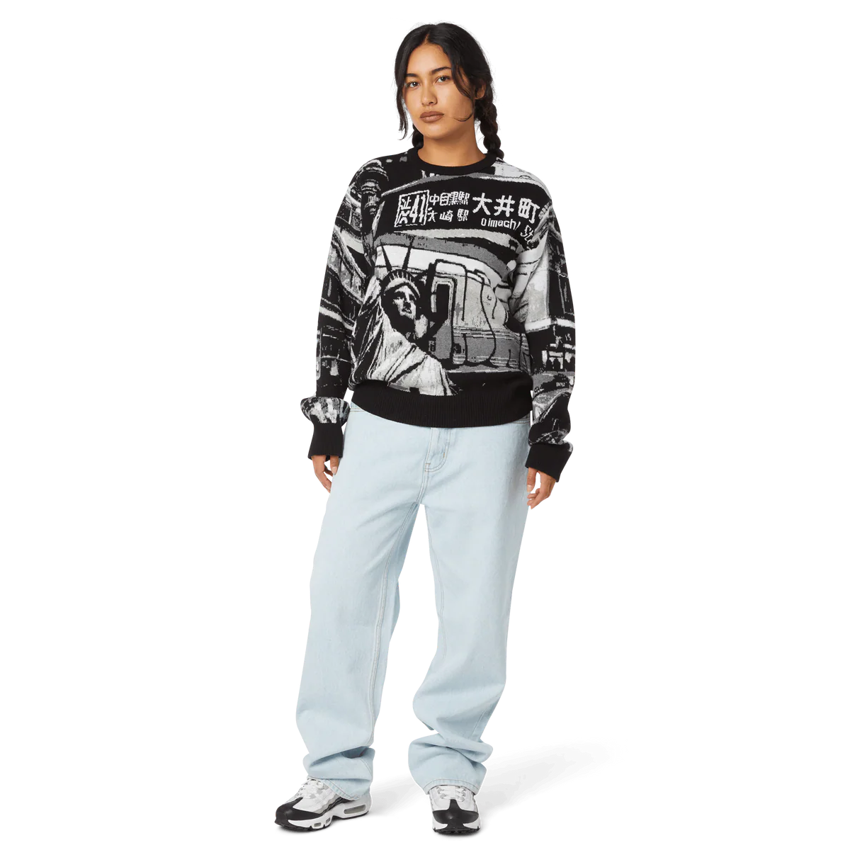 HUF WORLDWIDE COMMUTER SWEATER