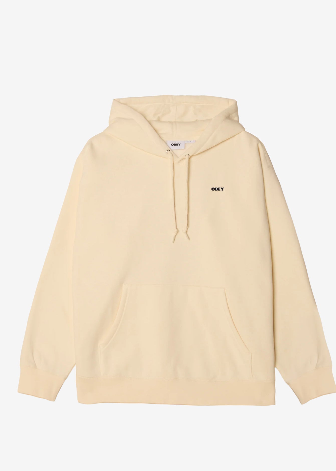 Obey icon stencil flame white