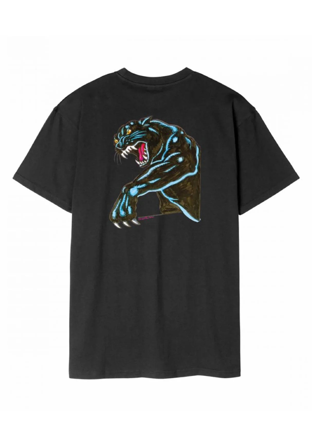 Santa Cruz natas sketch black Panther t-shirt black