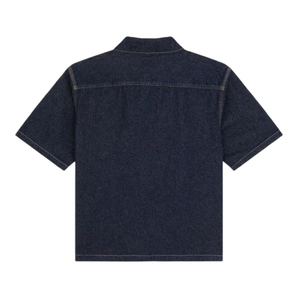 Dickies denim shirt ss rinsed