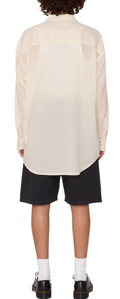 obey bylthe sheer stripe shirt