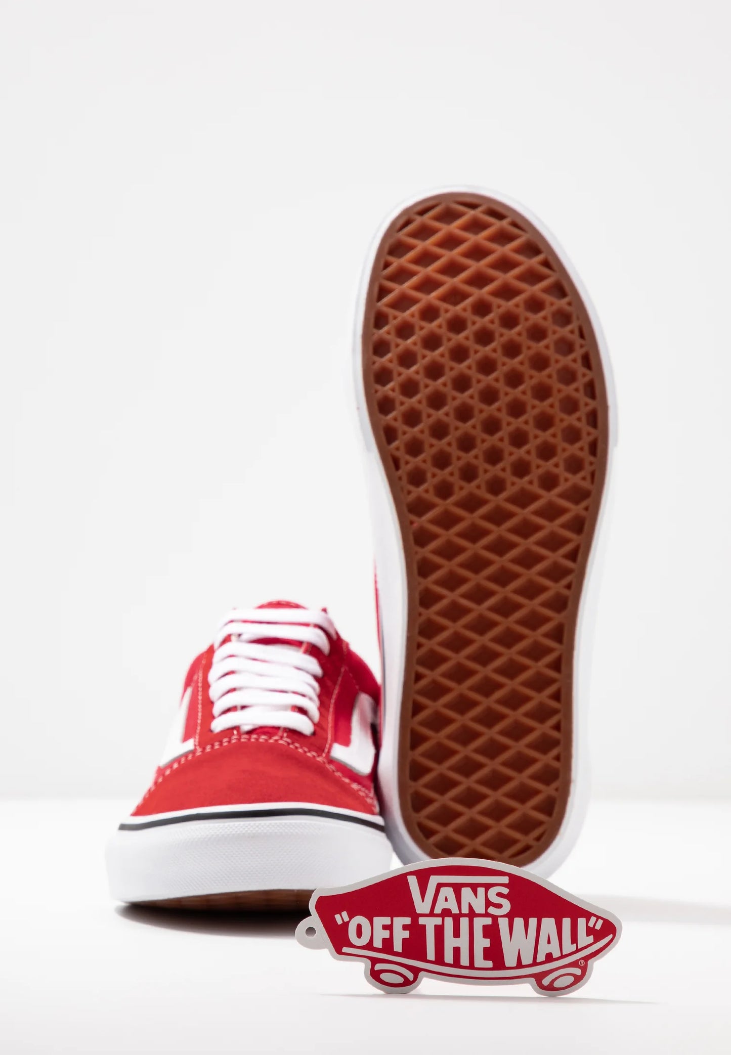 Vans old skool racing red