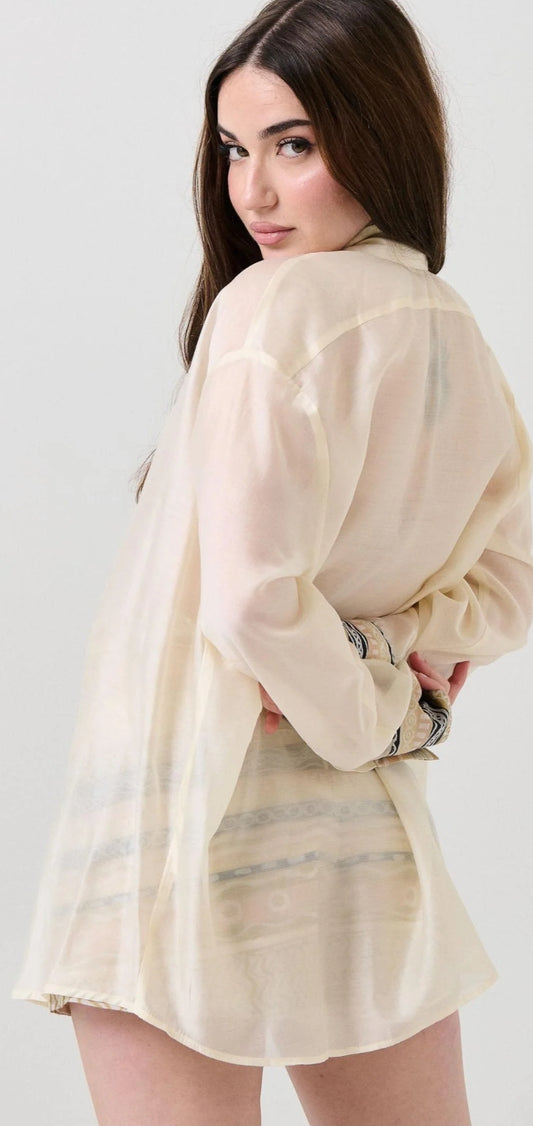 Bohemian vi camicia safi