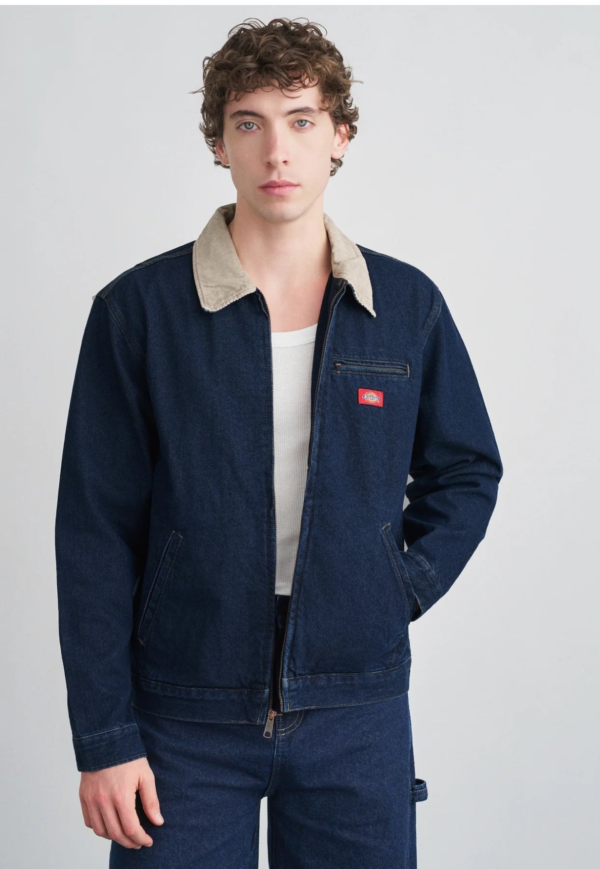 Dickies denim jacket painter black