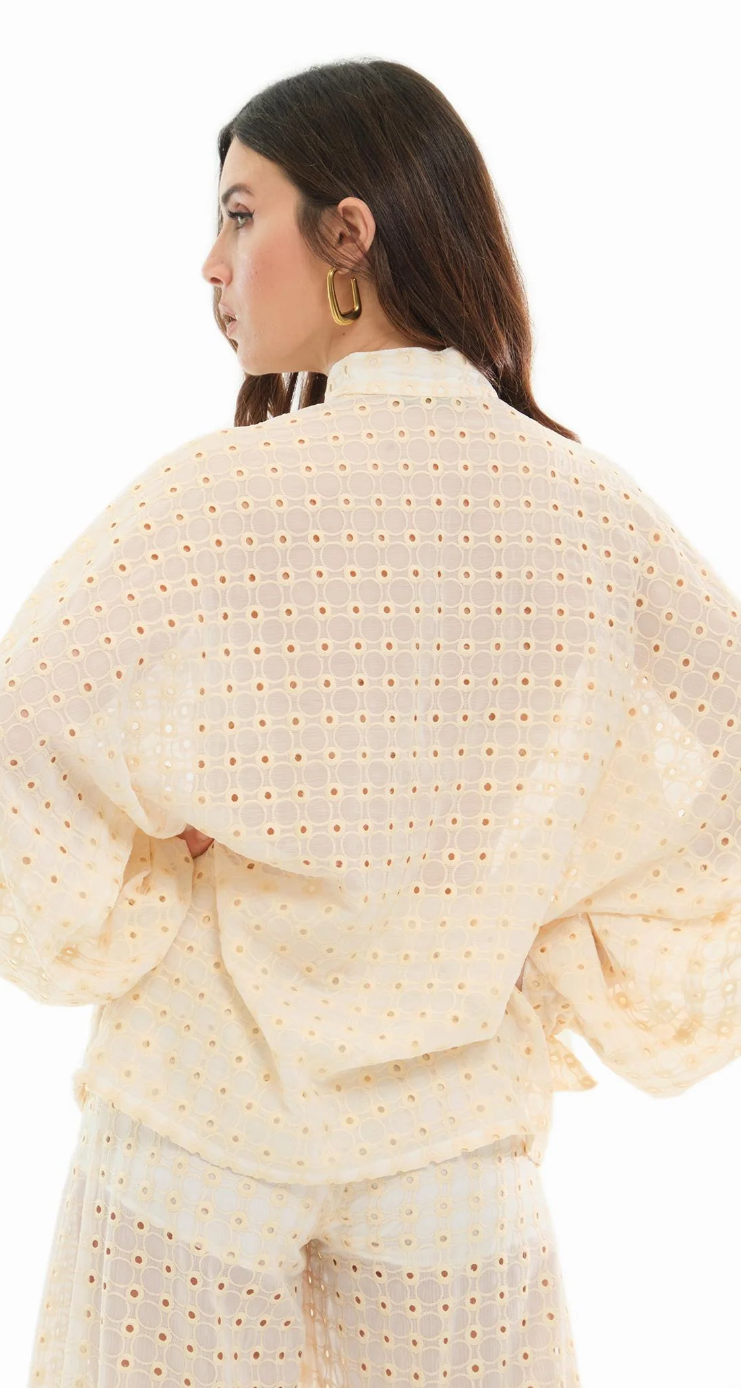 Bohemian vi camicia traforato