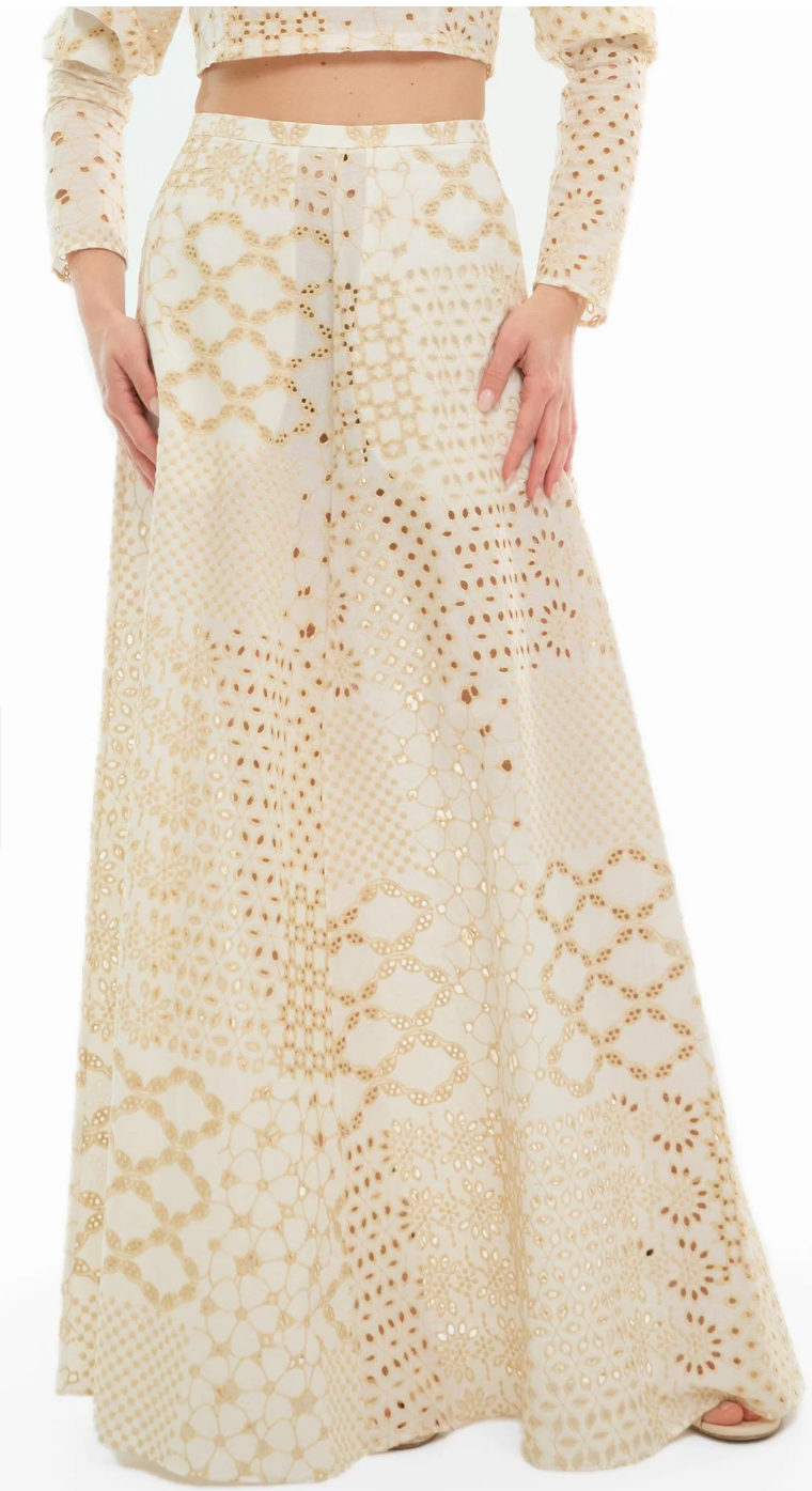 BOHEMIAN VI GONNA LUNGA IN PIZZO