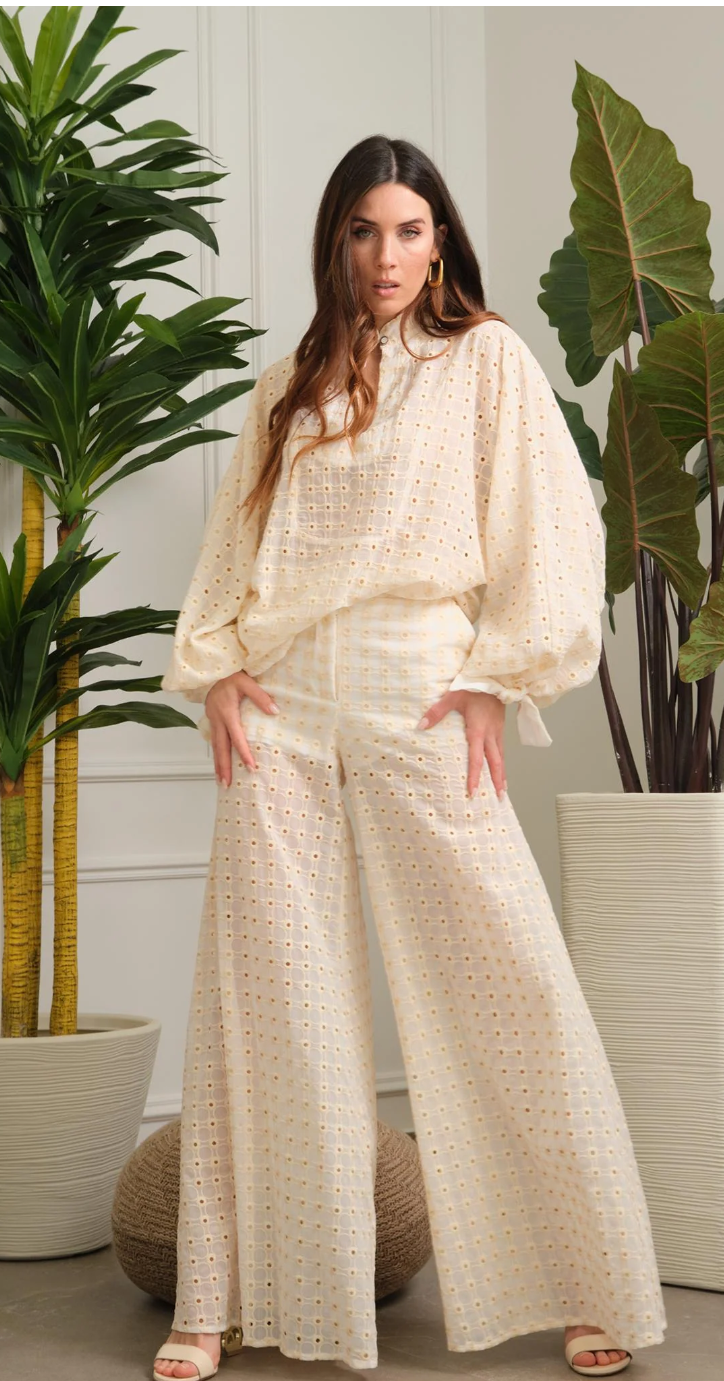 Bohemian vi camicia traforato