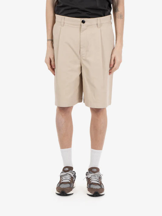 obey dean pleated short cement