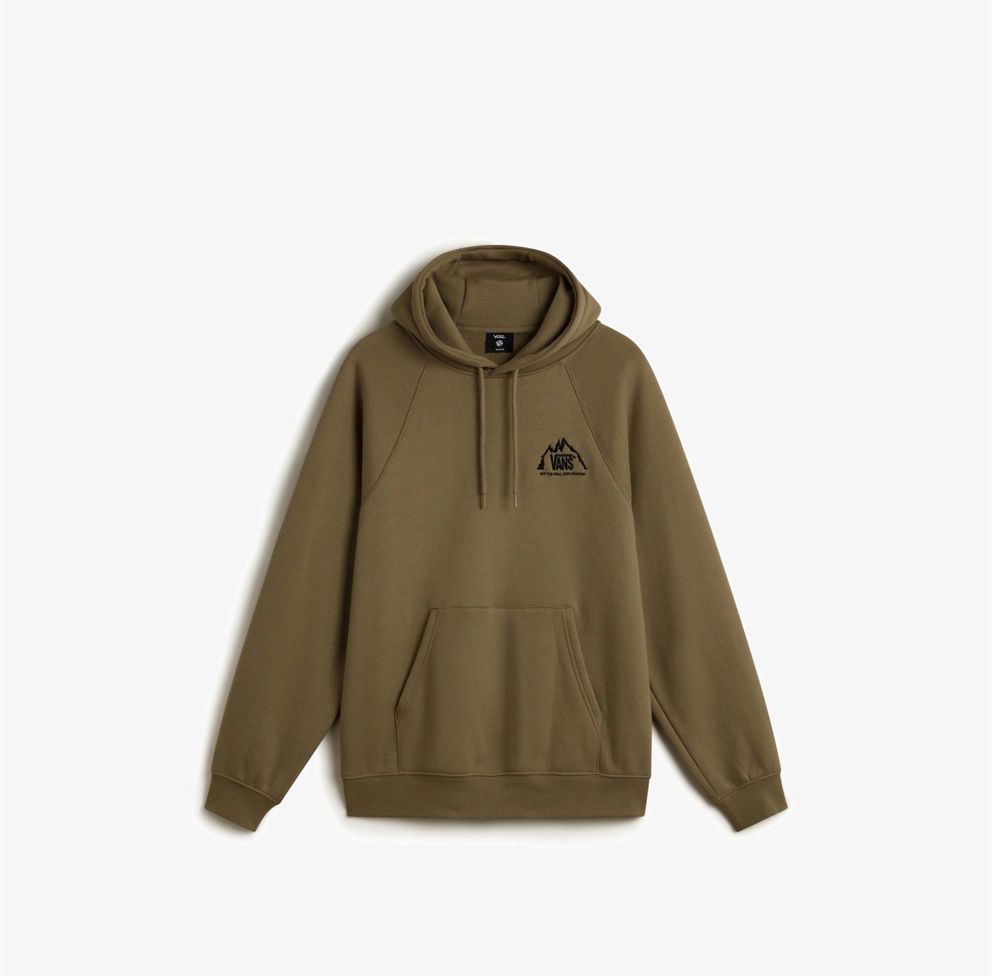 Vans crestline logo hoodie olive