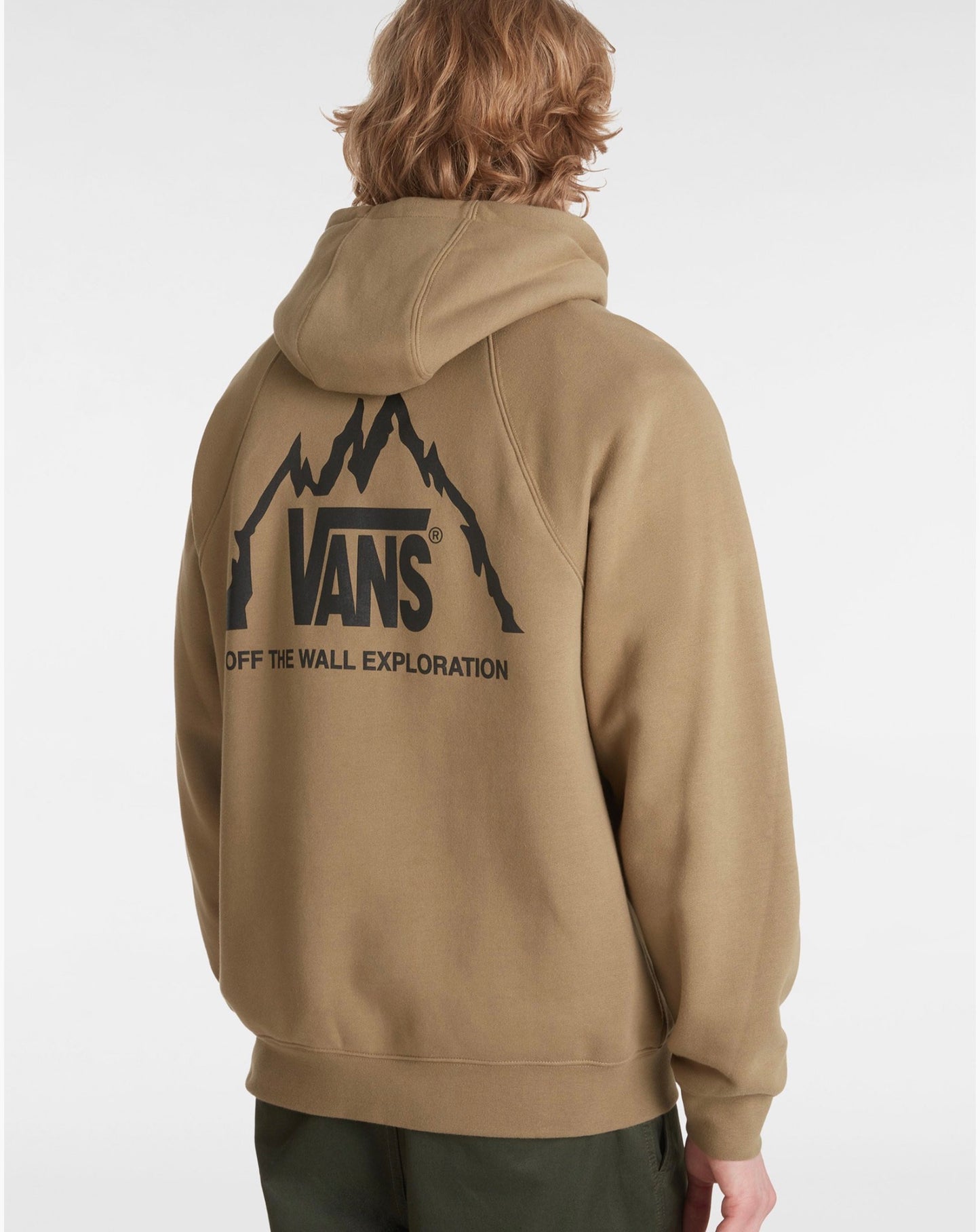 Vans crestline logo hoodie olive