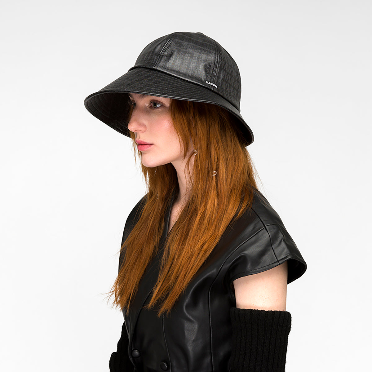 KANGOL FAUX LEATHER