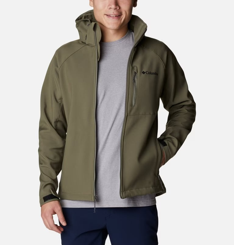 Columbia Cascade ridge III softshell green