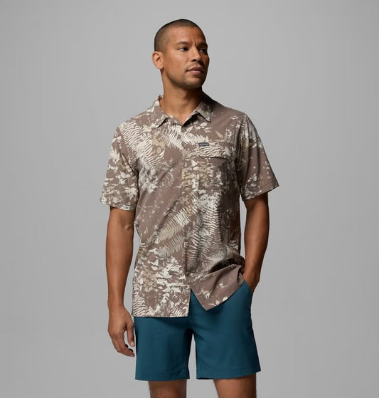 Columbia tech trail utility printed woven ss