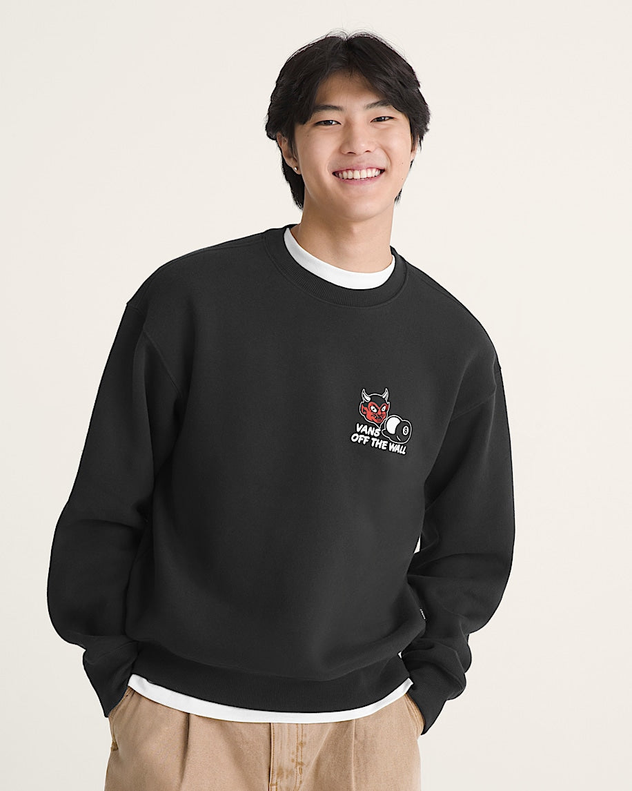 Vans old scratch crew black