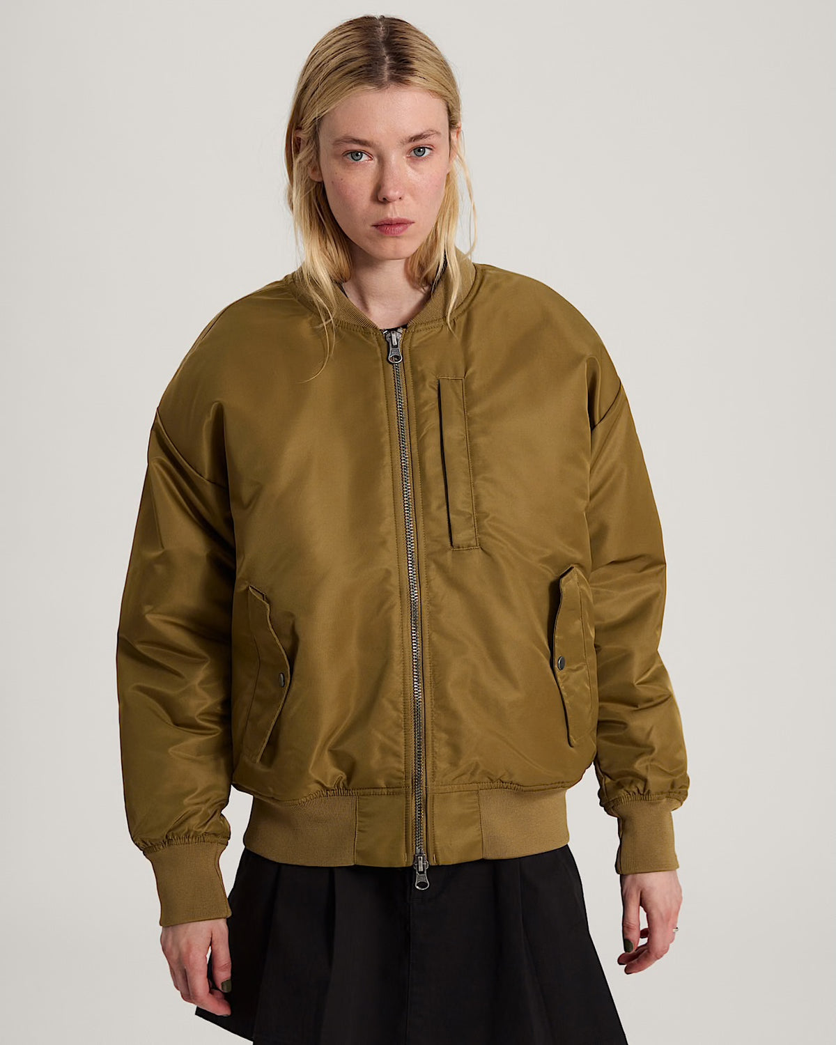 Vans bomber olive brown