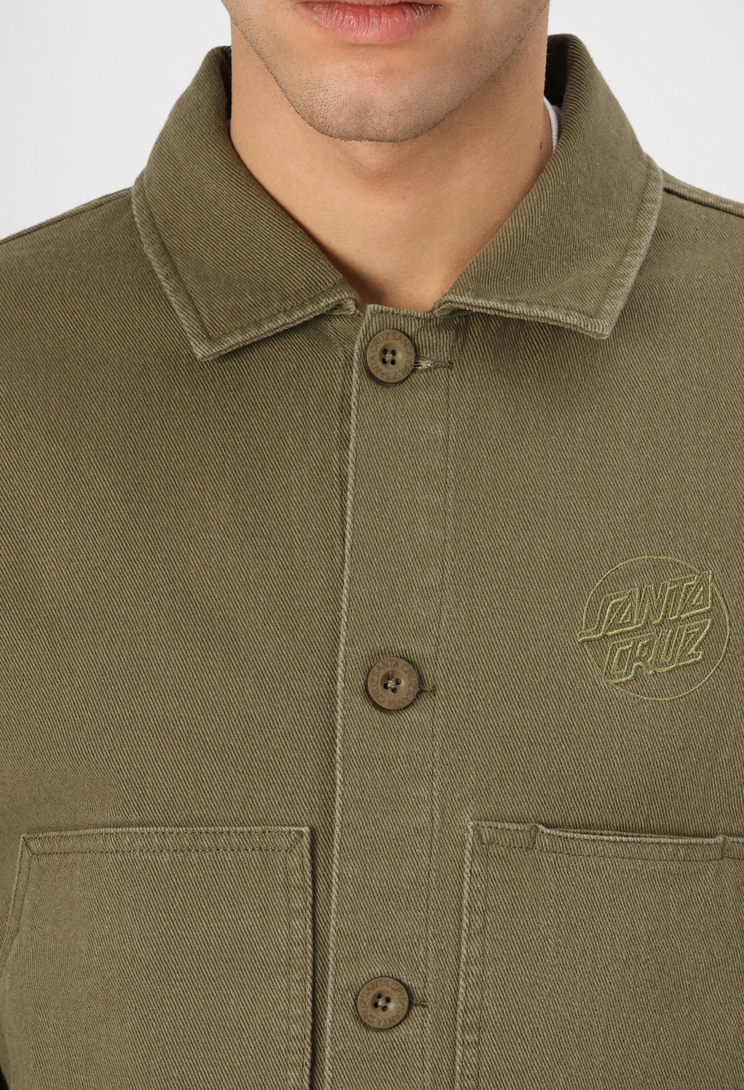 Santa Cruz opus dot workwear jacket green
