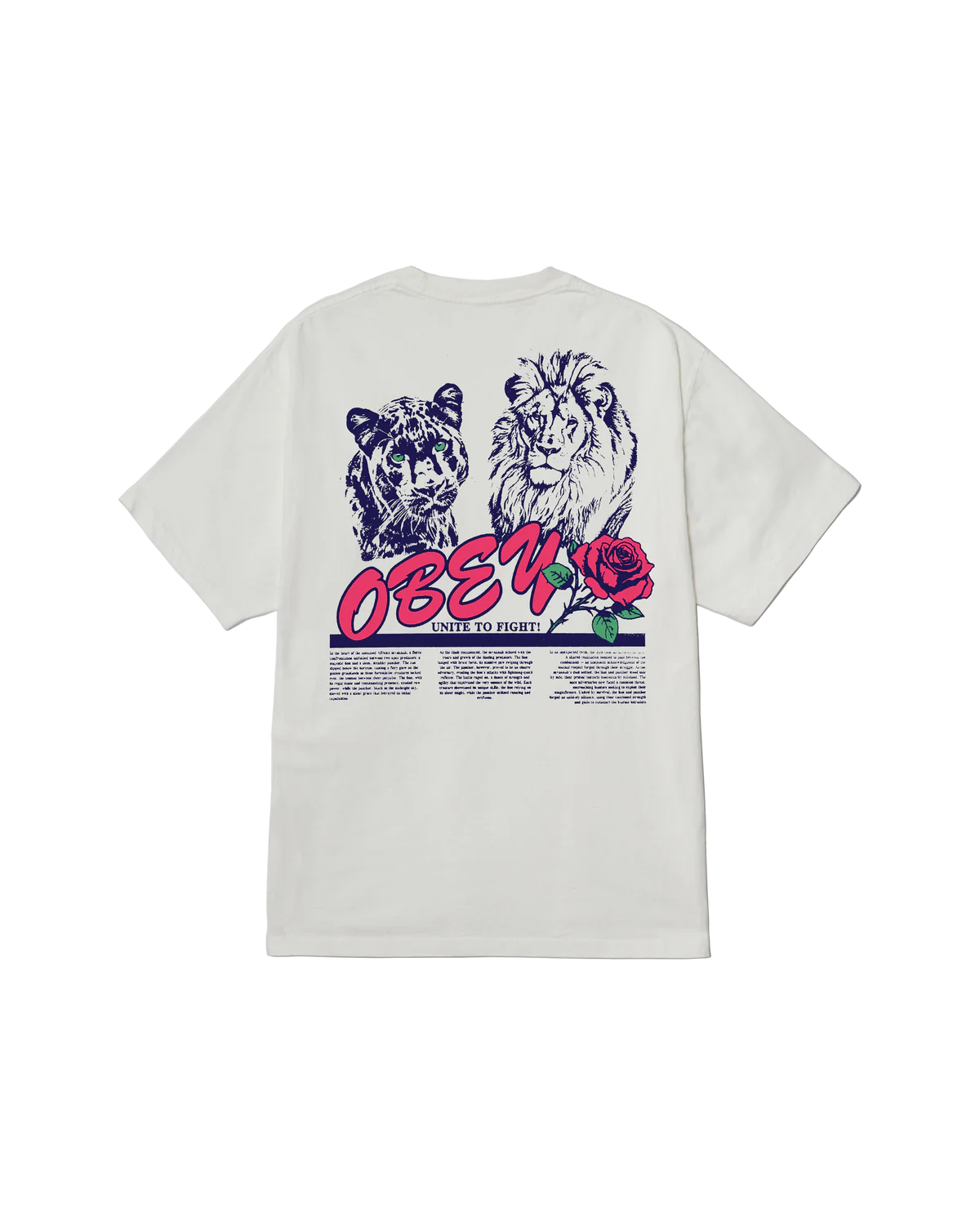 OBEY UNITE & FIGHT PIGMENT T-SHIRT