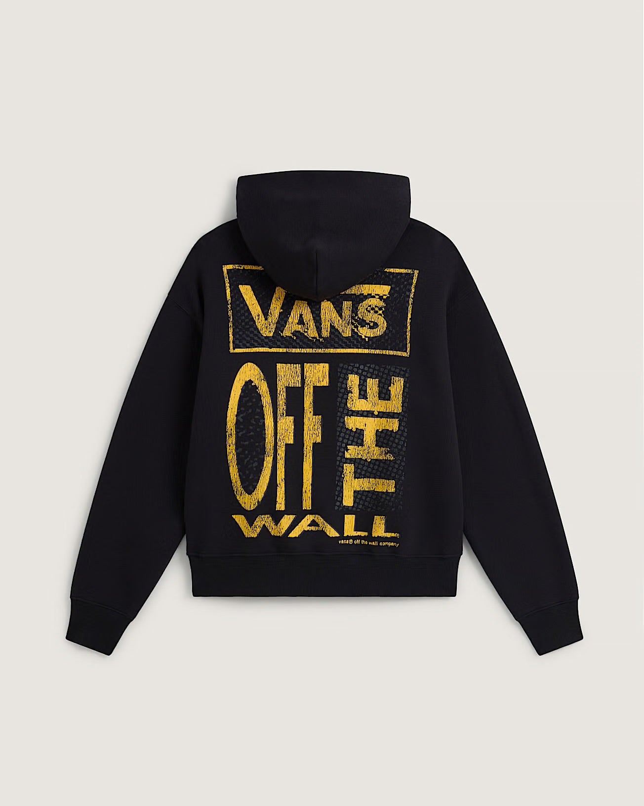 Vans cut and paste pullover black