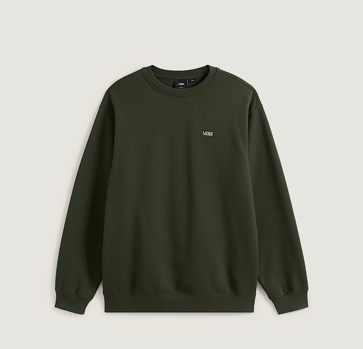 Vans left chest loose crew green