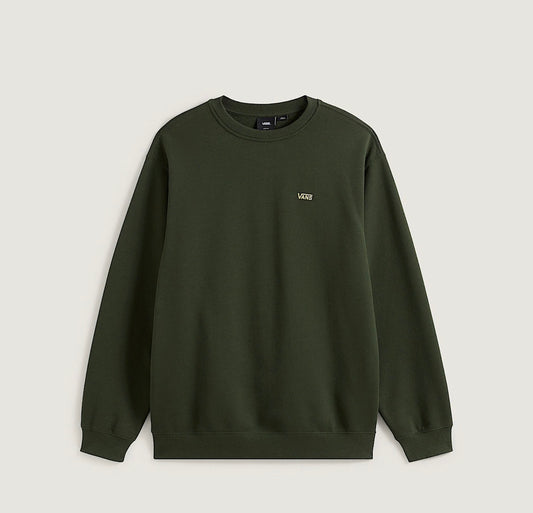 Vans left chest loose crew green
