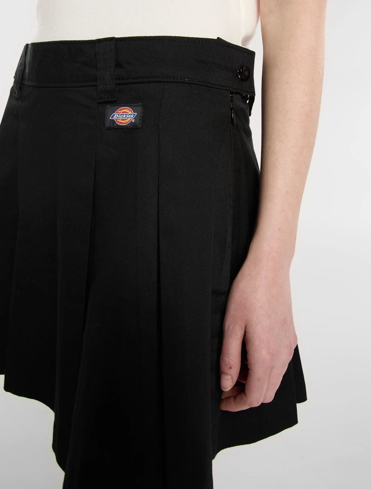 dickies union wrap skirt black