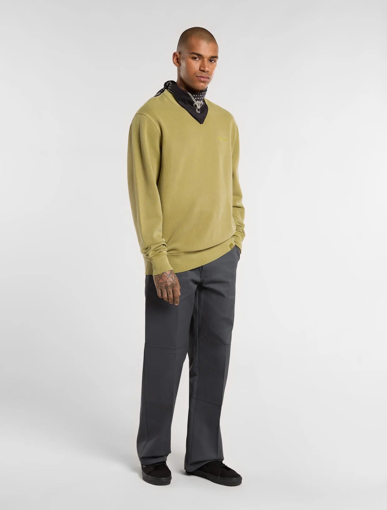 Dickies plentywood sweatshirt green