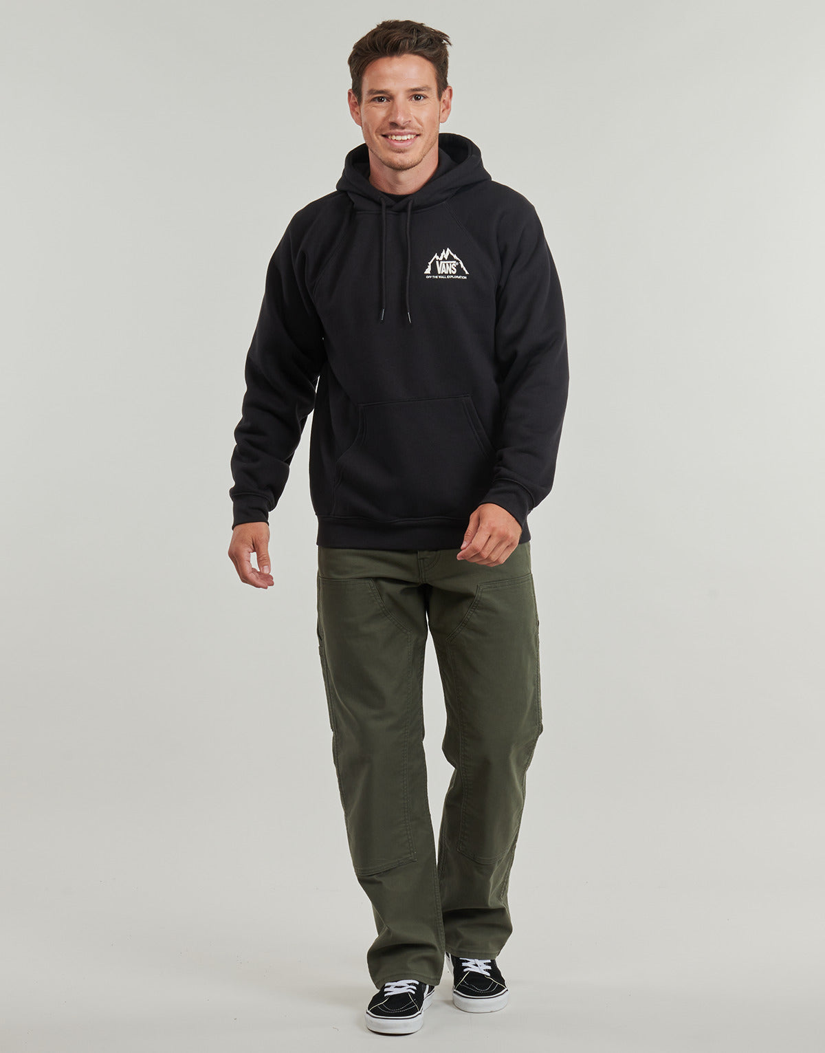 Vans crestline logo black