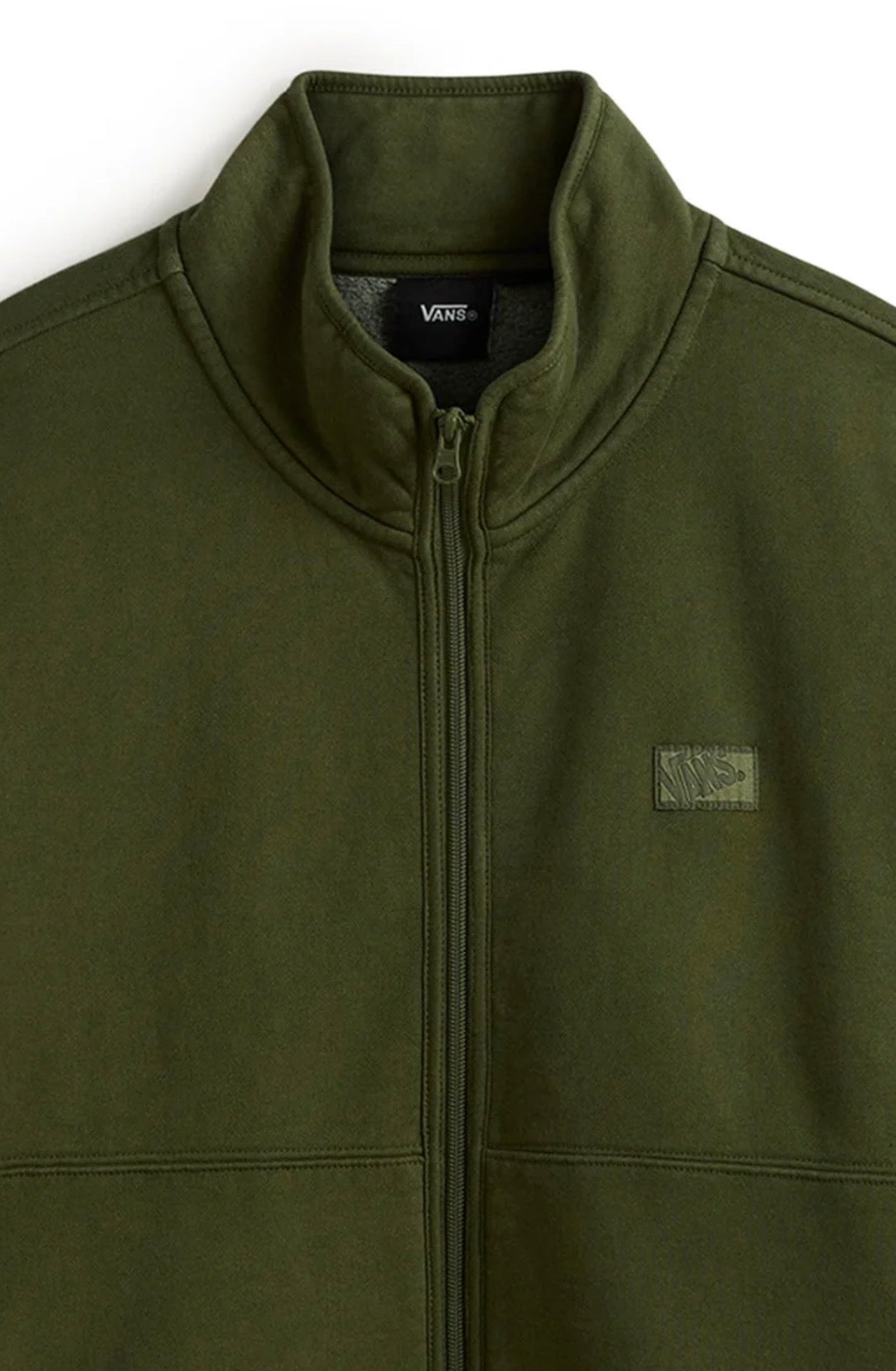 Vans Full Zip Mock Neck Fleece green balsam