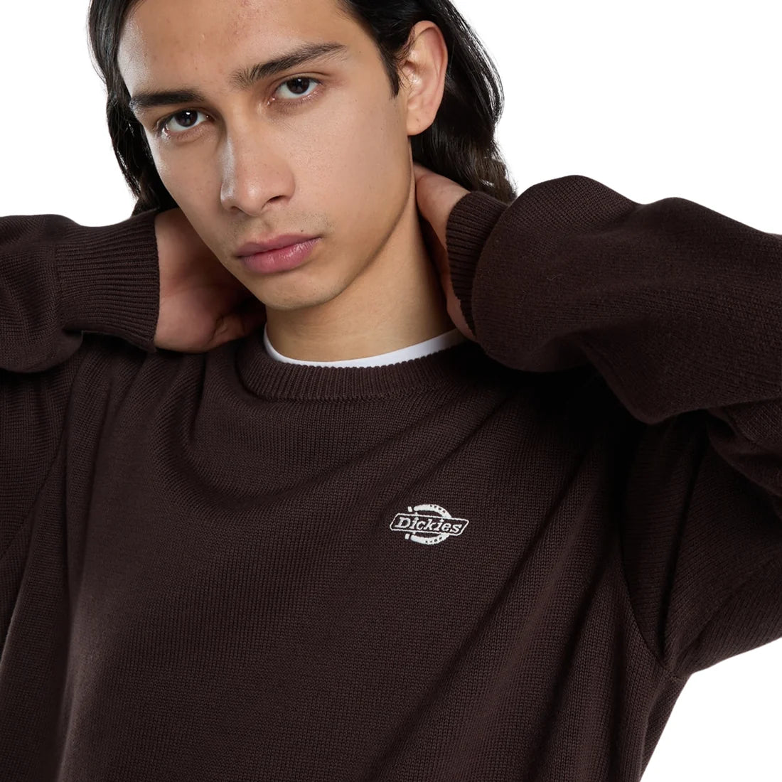 Dickies summerdale sweater chocolate brown