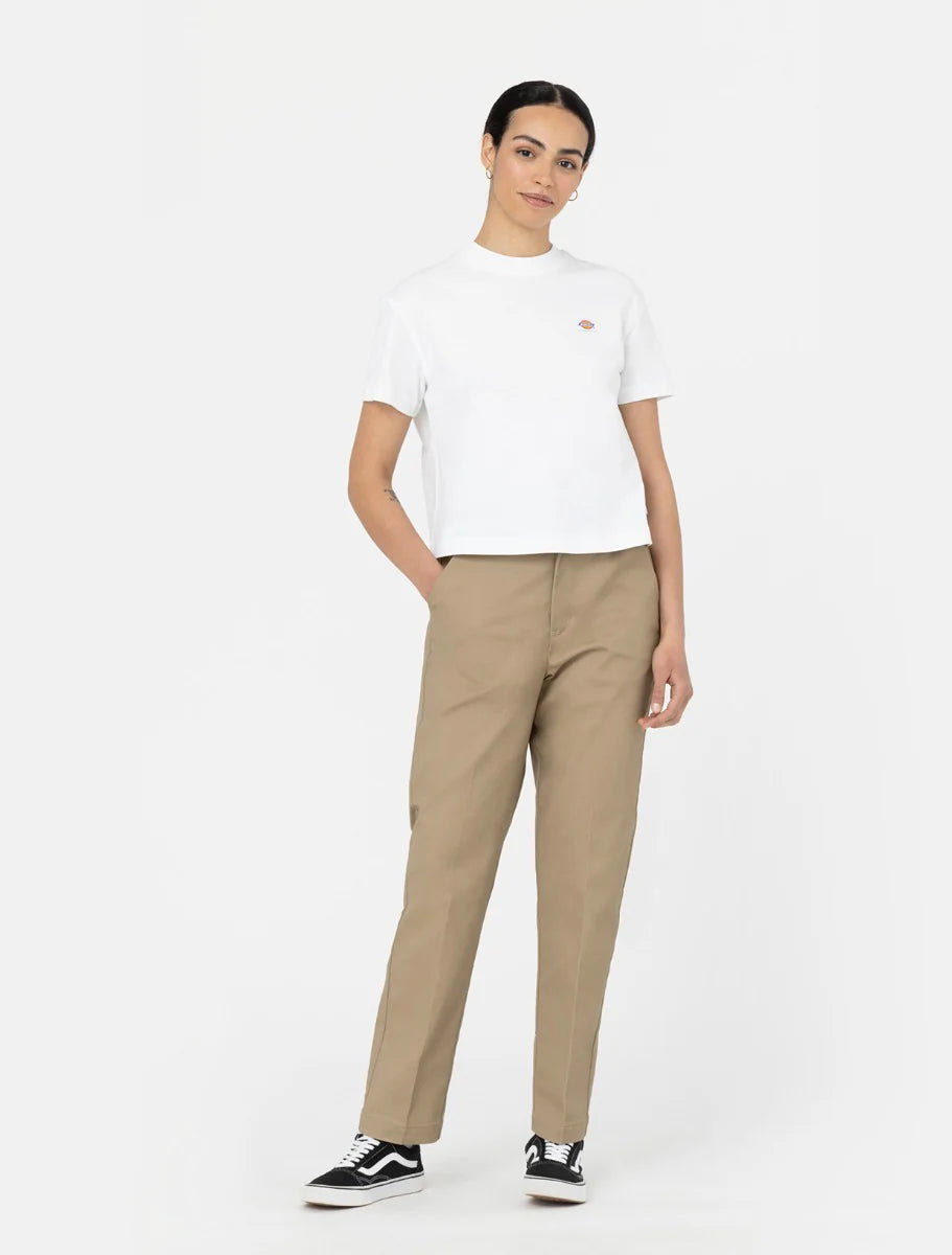 dickies oakport boxy ss tee white