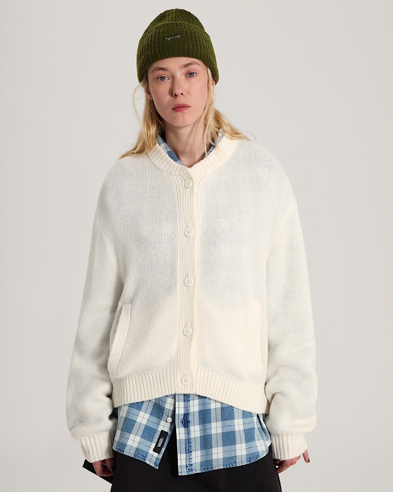 Vans Teddy Round Neck Cardigan