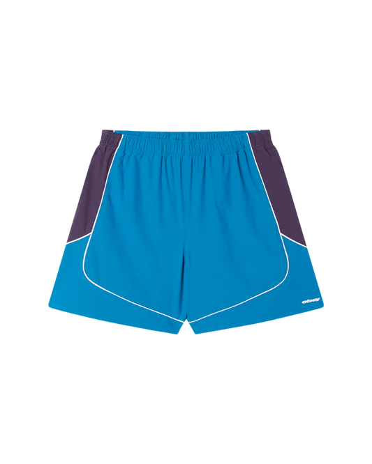 OBEY paper short mykonos blue