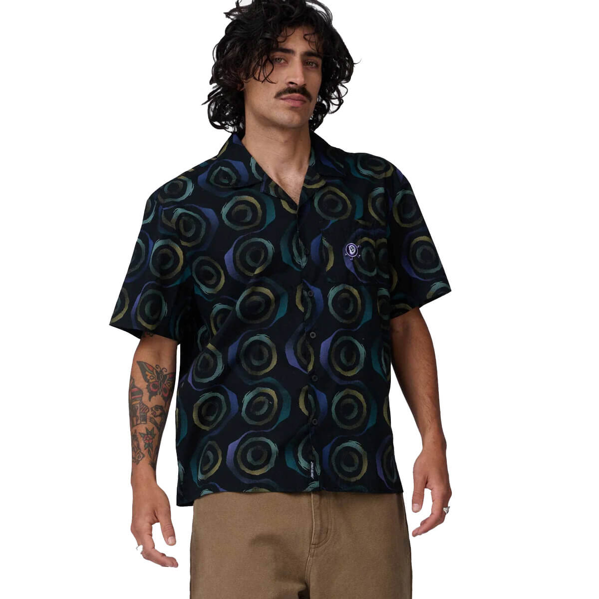 santa cruz vertigo ss haze shirt