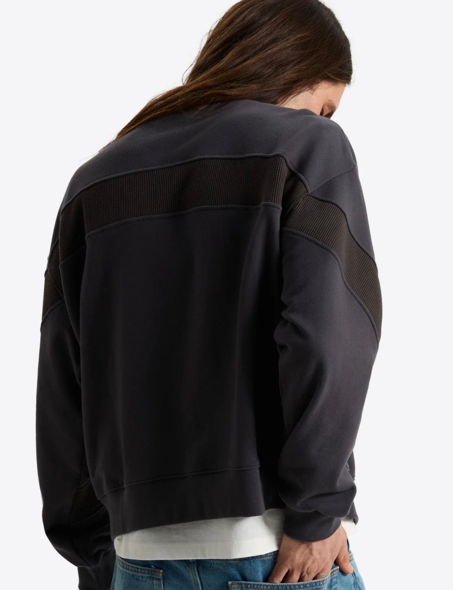 Vans retro sport crew charcoal grey