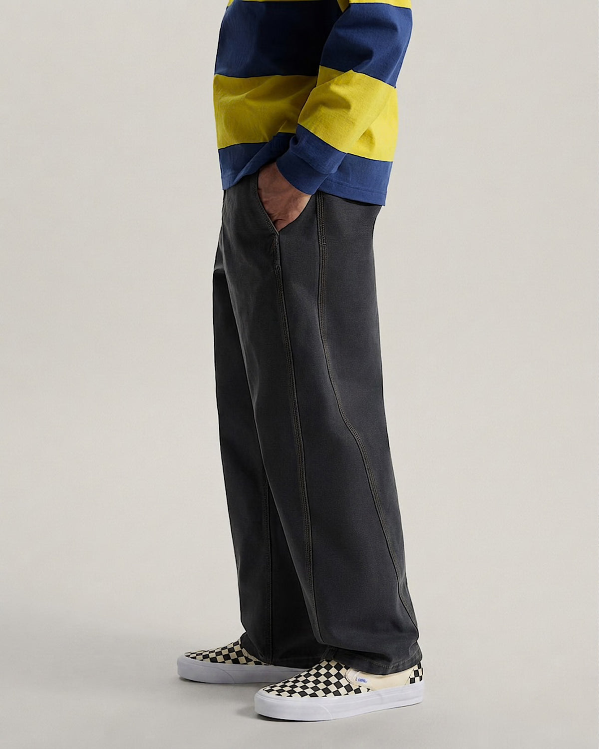 Vans over pants denim