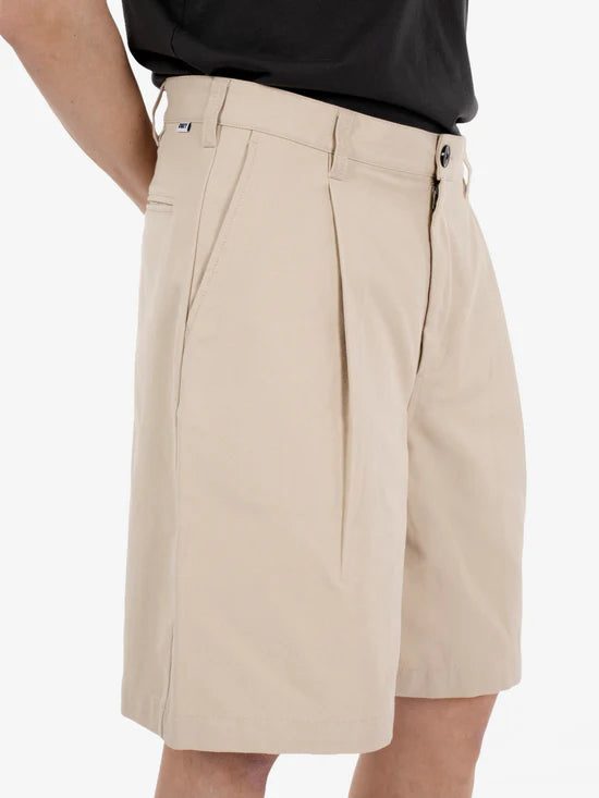 obey dean pleated short cement