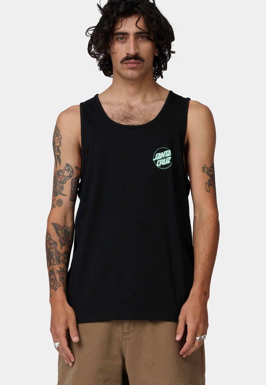 Santa Cruz partial dot vest black