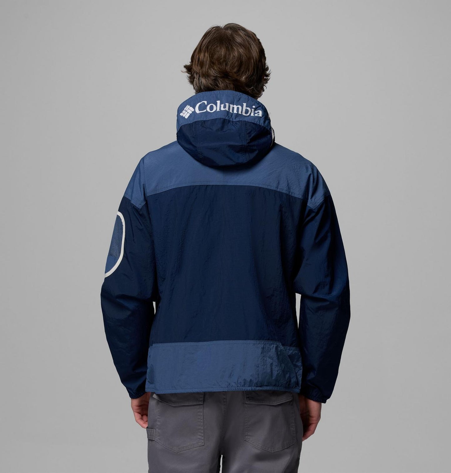 Columbia challenger windbreaker II blue